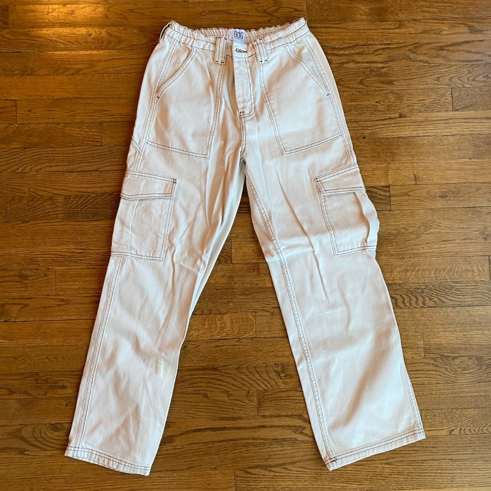 BDG off white cargo pants, W29 L32 worn once